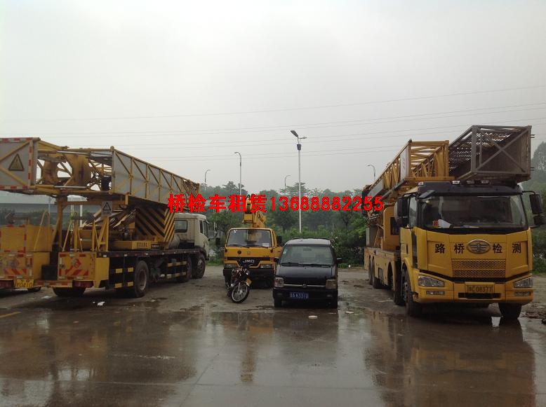 南昌橋梁檢測車出租